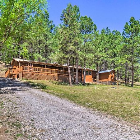 Quiet Cloudcroft Cabin With Porch And Gas Grill! Exterior photo