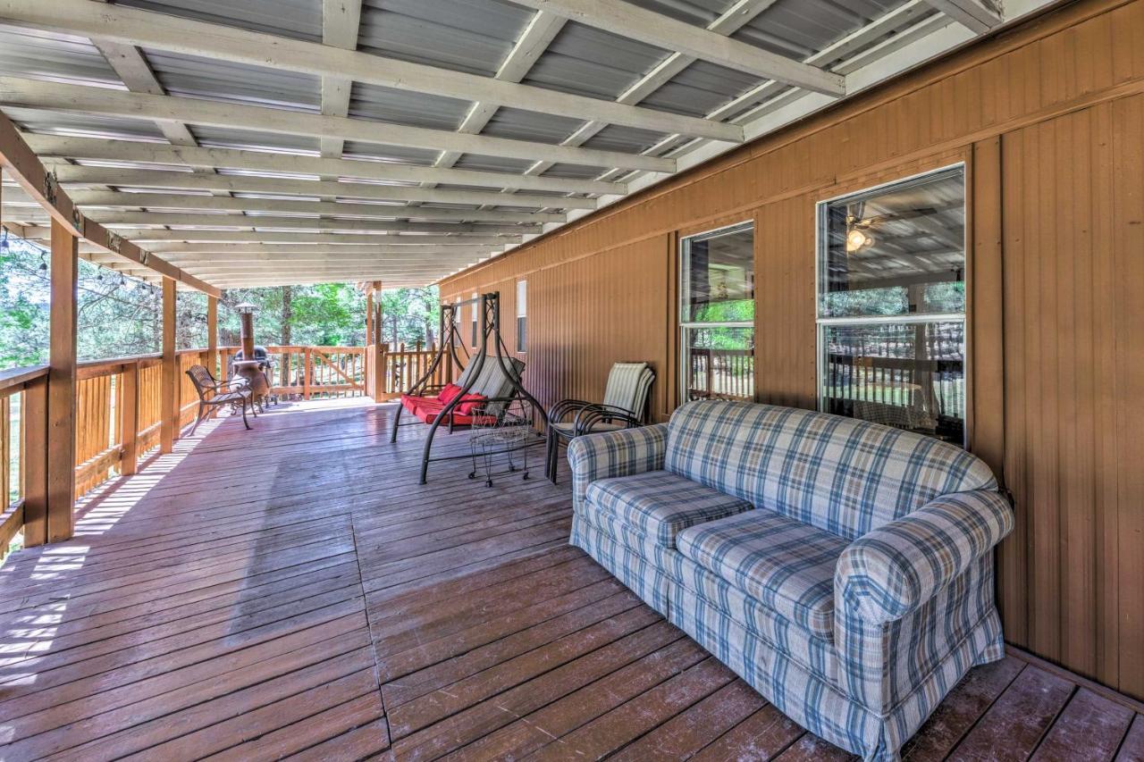 Quiet Cloudcroft Cabin With Porch And Gas Grill! Exterior photo