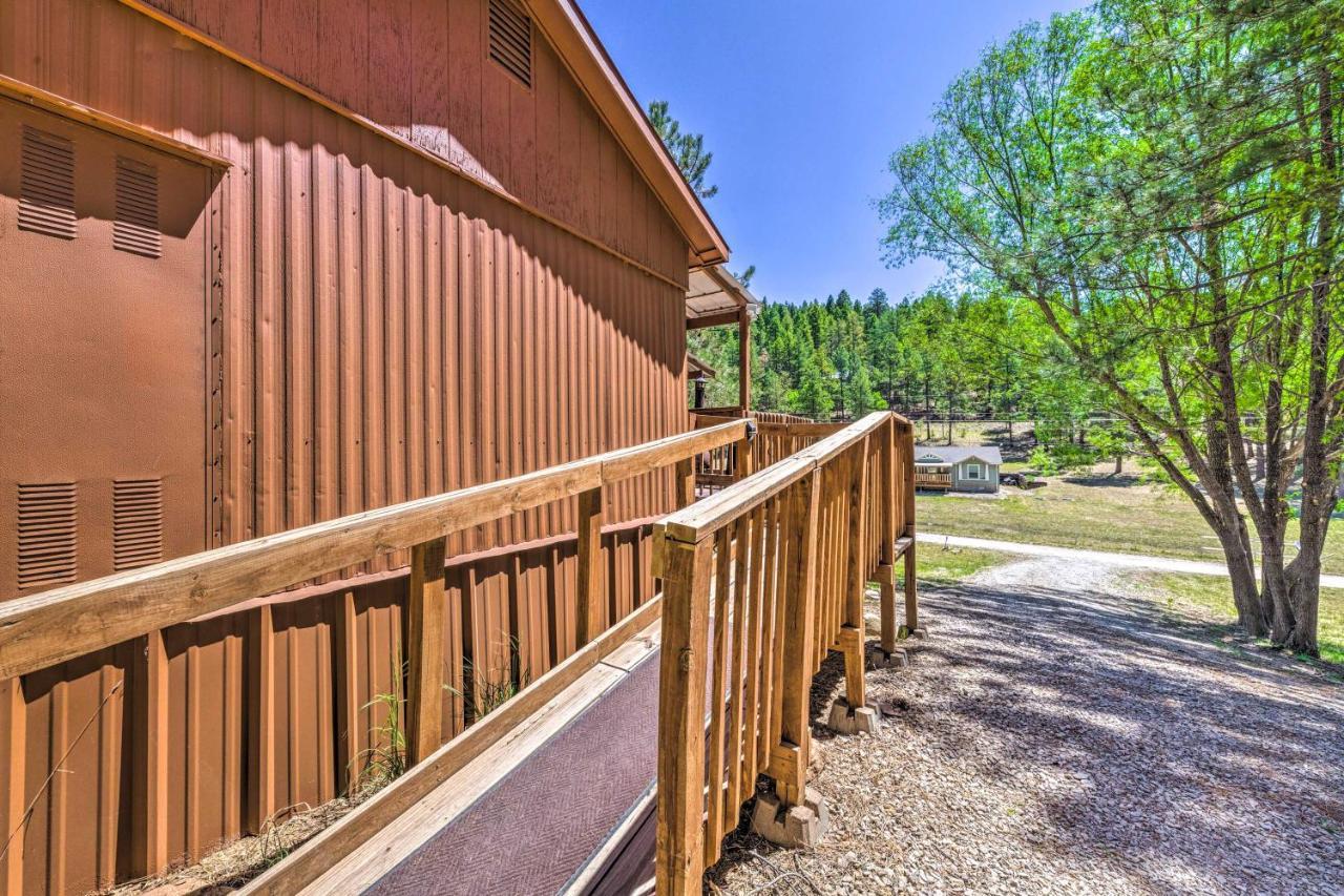 Quiet Cloudcroft Cabin With Porch And Gas Grill! Exterior photo